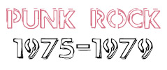 1975-1979 Punk Rock Menu
